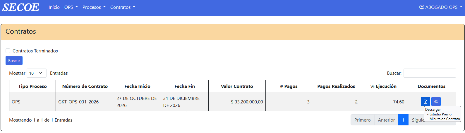 Estudio previo